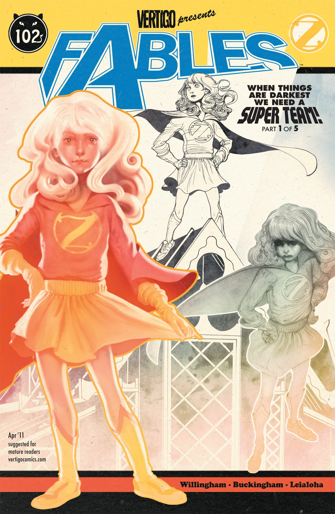 Fables #102 (DC, 2011 — Cover A) cover